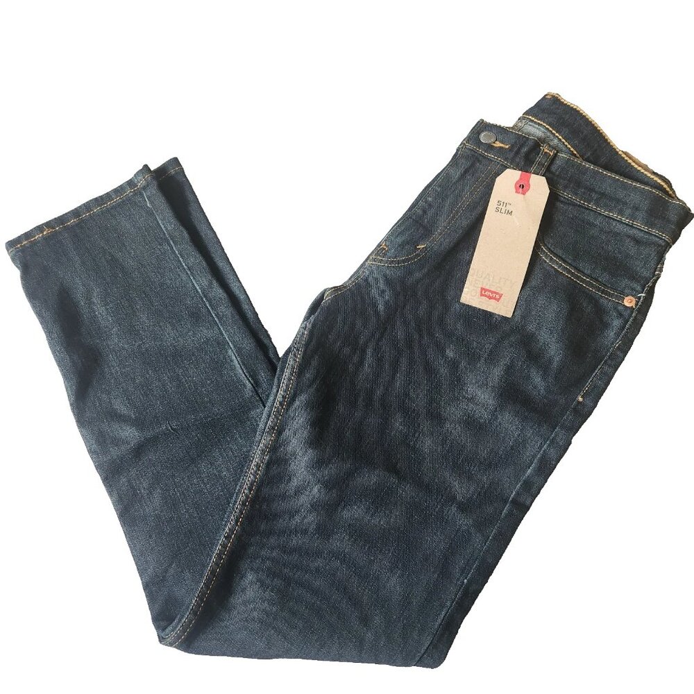 Levis 511 Slim Fit Jeans Slim Fit Jeans Blue  045115329 size 31 x 30